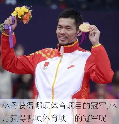 林丹获得哪项体育项目的冠军,林丹获得哪项体育项目的冠军呢