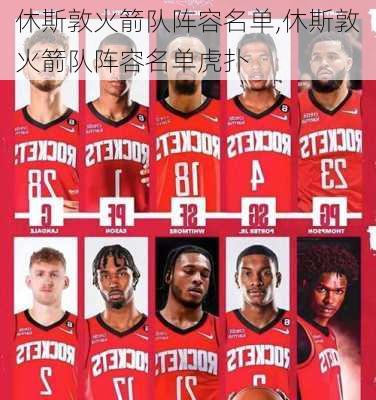 休斯敦火箭队阵容名单,休斯敦火箭队阵容名单虎扑