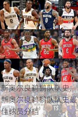 新奥尔良鹈鹕队队史,新奥尔良鹈鹕队队史最佳球员分档