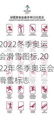 2022冬季奥运会滑雪图标,2022年冬季奥运会滑雪标志