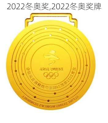 2022冬奥奖,2022冬奥奖牌