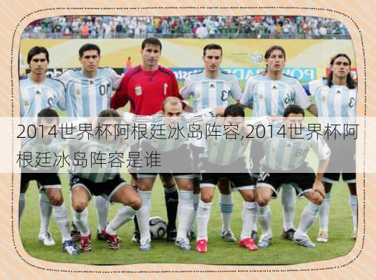 2014世界杯阿根廷冰岛阵容,2014世界杯阿根廷冰岛阵容是谁