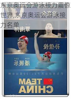 东京奥运会游泳接力震惊世界,东京奥运会游泳接力名单