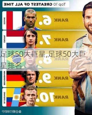 足球50大巨星,足球50大巨星排名