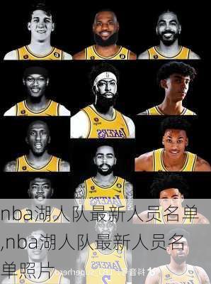 nba湖人队最新人员名单,nba湖人队最新人员名单照片