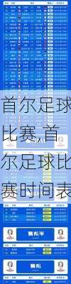 首尔足球比赛,首尔足球比赛时间表