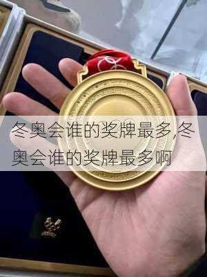 冬奥会谁的奖牌最多,冬奥会谁的奖牌最多啊