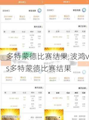 多特蒙德比赛结果,波鸿vs多特蒙德比赛结果