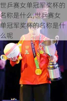 世乒赛女单冠军奖杯的名称是什么,世乒赛女单冠军奖杯的名称是什么呢