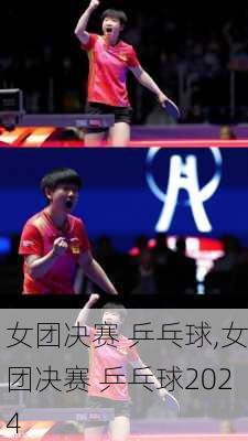 女团决赛 乒乓球,女团决赛 乒乓球2024