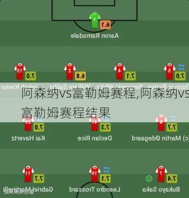 阿森纳vs富勒姆赛程,阿森纳vs富勒姆赛程结果