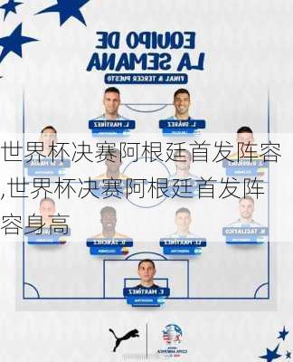 世界杯决赛阿根廷首发阵容,世界杯决赛阿根廷首发阵容身高