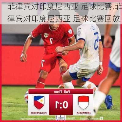菲律宾对印度尼西亚 足球比赛,菲律宾对印度尼西亚 足球比赛回放
