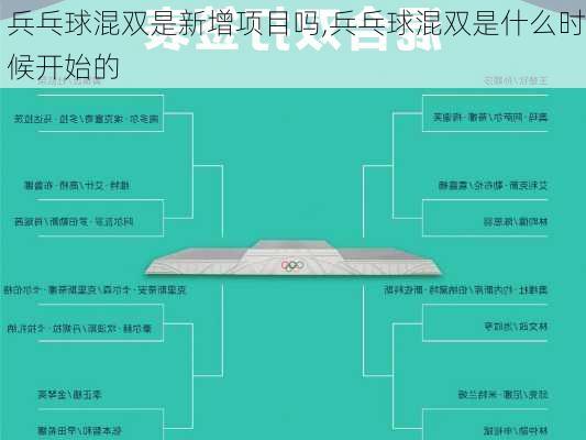 兵乓球混双是新增项目吗,兵乓球混双是什么时候开始的