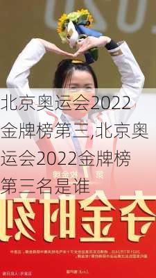 北京奥运会2022金牌榜第三,北京奥运会2022金牌榜第三名是谁