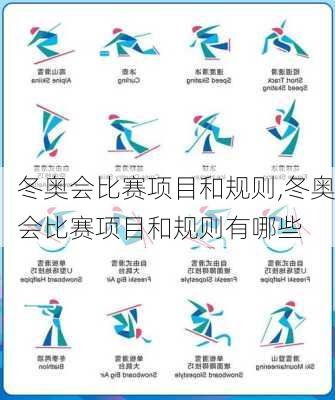 冬奥会比赛项目和规则,冬奥会比赛项目和规则有哪些