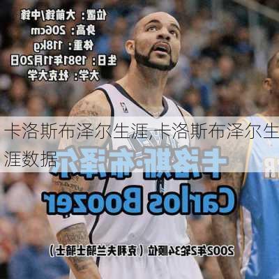 卡洛斯布泽尔生涯,卡洛斯布泽尔生涯数据
