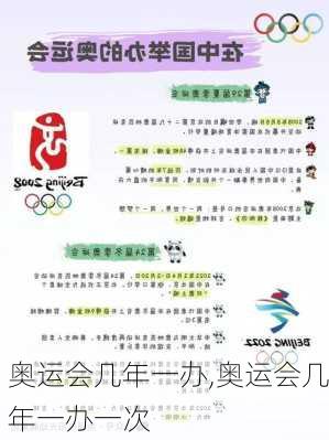 奥运会几年一办,奥运会几年一办一次