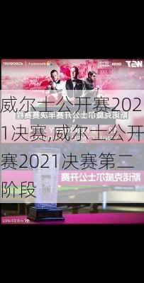 威尔士公开赛2021决赛,威尔士公开赛2021决赛第二阶段