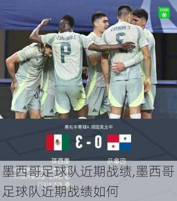 墨西哥足球队近期战绩,墨西哥足球队近期战绩如何