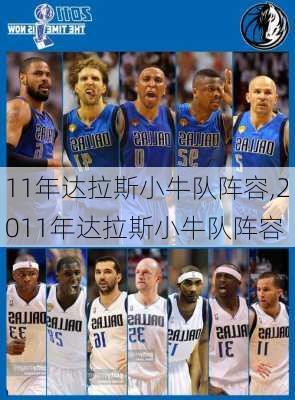 11年达拉斯小牛队阵容,2011年达拉斯小牛队阵容
