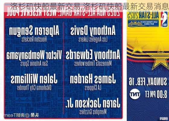 洛杉矶快船最新交易,洛杉矶快船最新交易消息