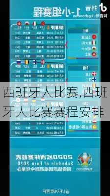西班牙人比赛,西班牙人比赛赛程安排