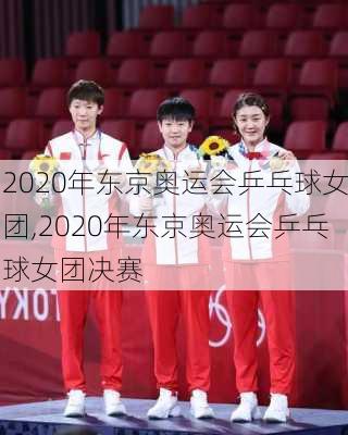 2020年东京奥运会乒乓球女团,2020年东京奥运会乒乓球女团决赛