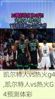 凯尔特人vs热火g4,凯尔特人vs热火G4预测体彩