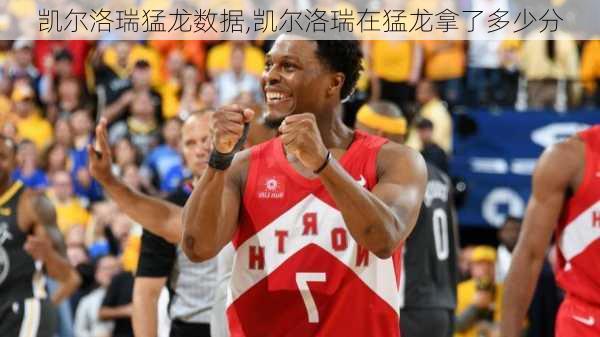 凯尔洛瑞猛龙数据,凯尔洛瑞在猛龙拿了多少分