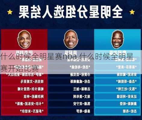 什么时候全明星赛nba,什么时候全明星赛开始比赛