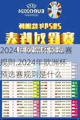 2024年欧洲杯预选赛规则,2024年欧洲杯预选赛规则是什么