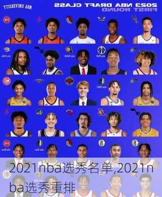 2021nba选秀名单,2021nba选秀重排
