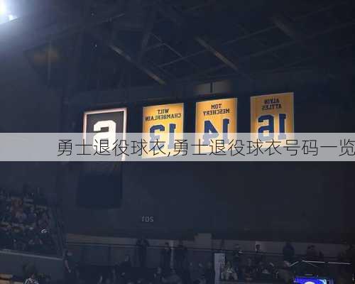 勇士退役球衣,勇士退役球衣号码一览