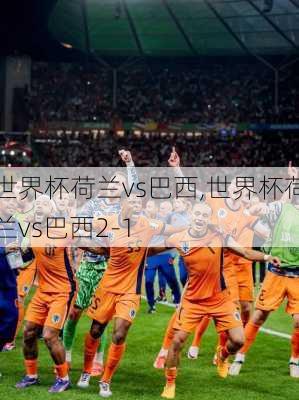 世界杯荷兰vs巴西,世界杯荷兰vs巴西2-1