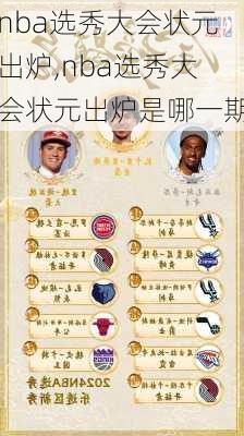 nba选秀大会状元出炉,nba选秀大会状元出炉是哪一期