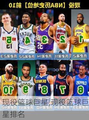 现役篮球巨星,现役篮球巨星排名