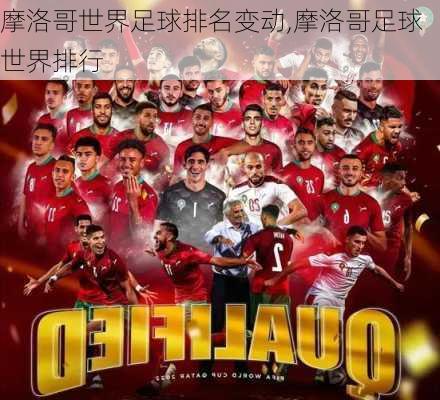 摩洛哥世界足球排名变动,摩洛哥足球世界排行
