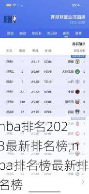 nba排名2023最新排名榜,nba排名榜最新排名榜