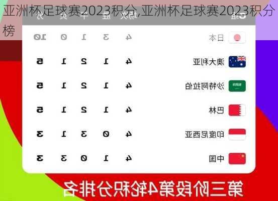 亚洲杯足球赛2023积分,亚洲杯足球赛2023积分榜