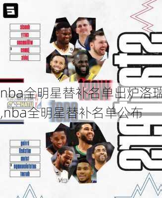 nba全明星替补名单出炉洛瑞,nba全明星替补名单公布