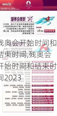 残奥会开始时间和结束时间,残奥会开始时间和结束时间2023