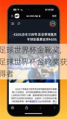 足球世界杯金靴奖,足球世界杯金靴奖获得者