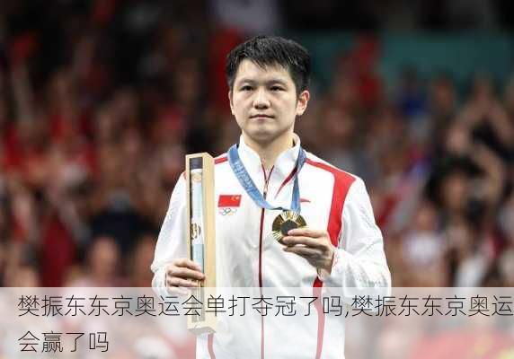 樊振东东京奥运会单打夺冠了吗,樊振东东京奥运会赢了吗