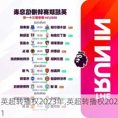 英超转播权2023年,英超转播权2021