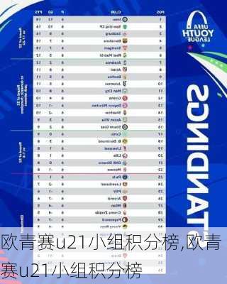 欧青赛u21小组积分榜,欧青赛u21小组积分榜