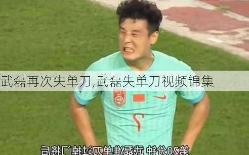 武磊再次失单刀,武磊失单刀视频锦集