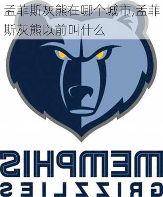 孟菲斯灰熊在哪个城市,孟菲斯灰熊以前叫什么