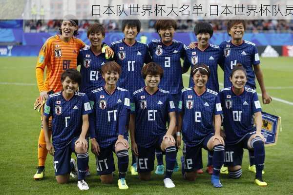 日本队世界杯大名单,日本世界杯队员