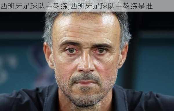西班牙足球队主教练,西班牙足球队主教练是谁
